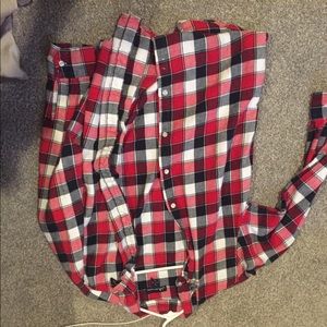tom ashford red flannel size S